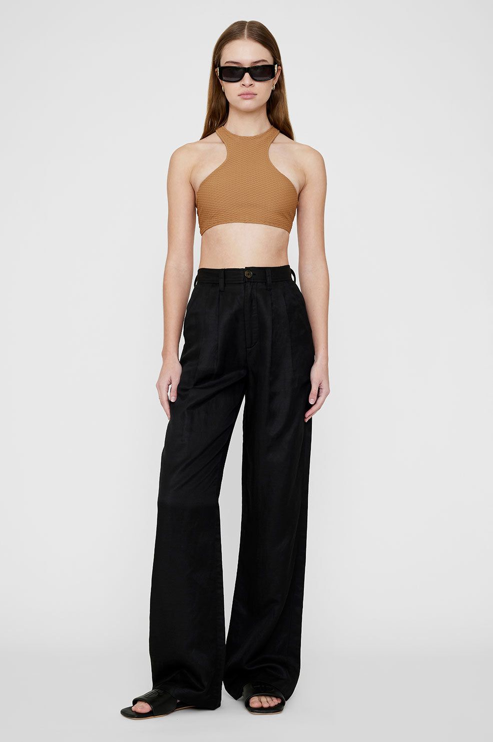 Morgan Bikini Top - Camel sold by Anine Bing product image thumbnail 2