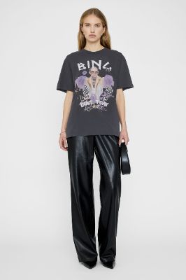 Lili Tee AB X To X Iscreamcolour Elton John - Washed Black sold by Anine Bing