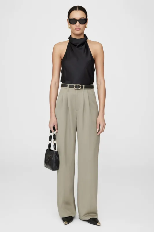 Eliana Top - Black sold by Anine Bing