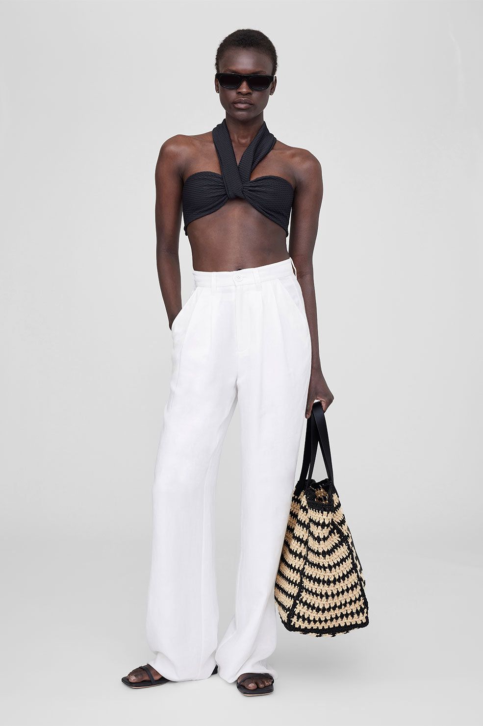 Reeve Bikini Top - Black sold by Anine Bing product image thumbnail 2