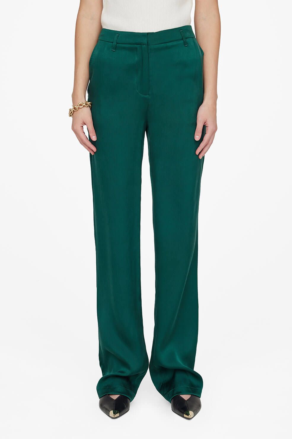Classic Pant - Emerald Green sold by Anine Bing product image thumbnail 3