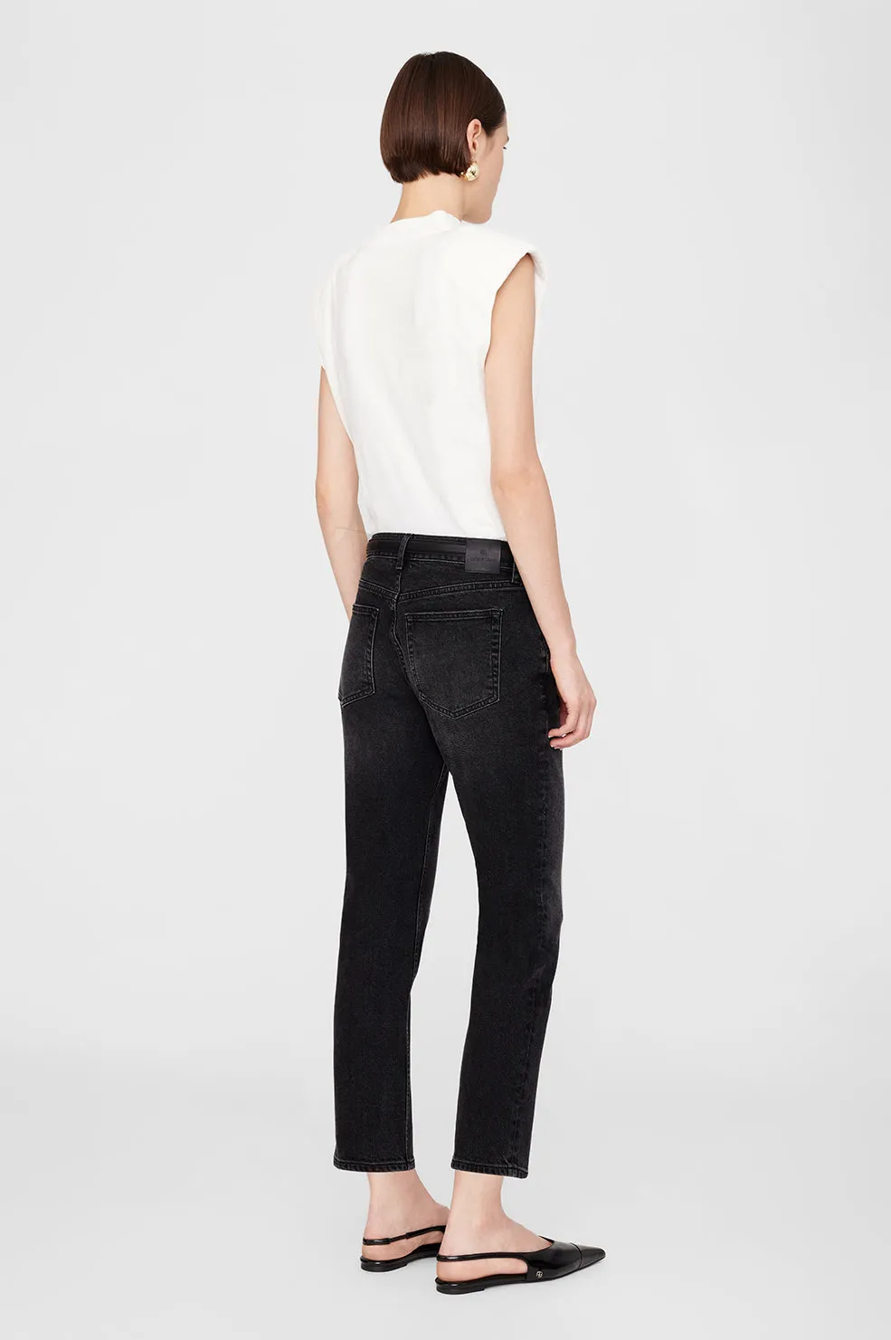 Auburn Tee - Ivory sold by Anine Bing product image thumbnail 2