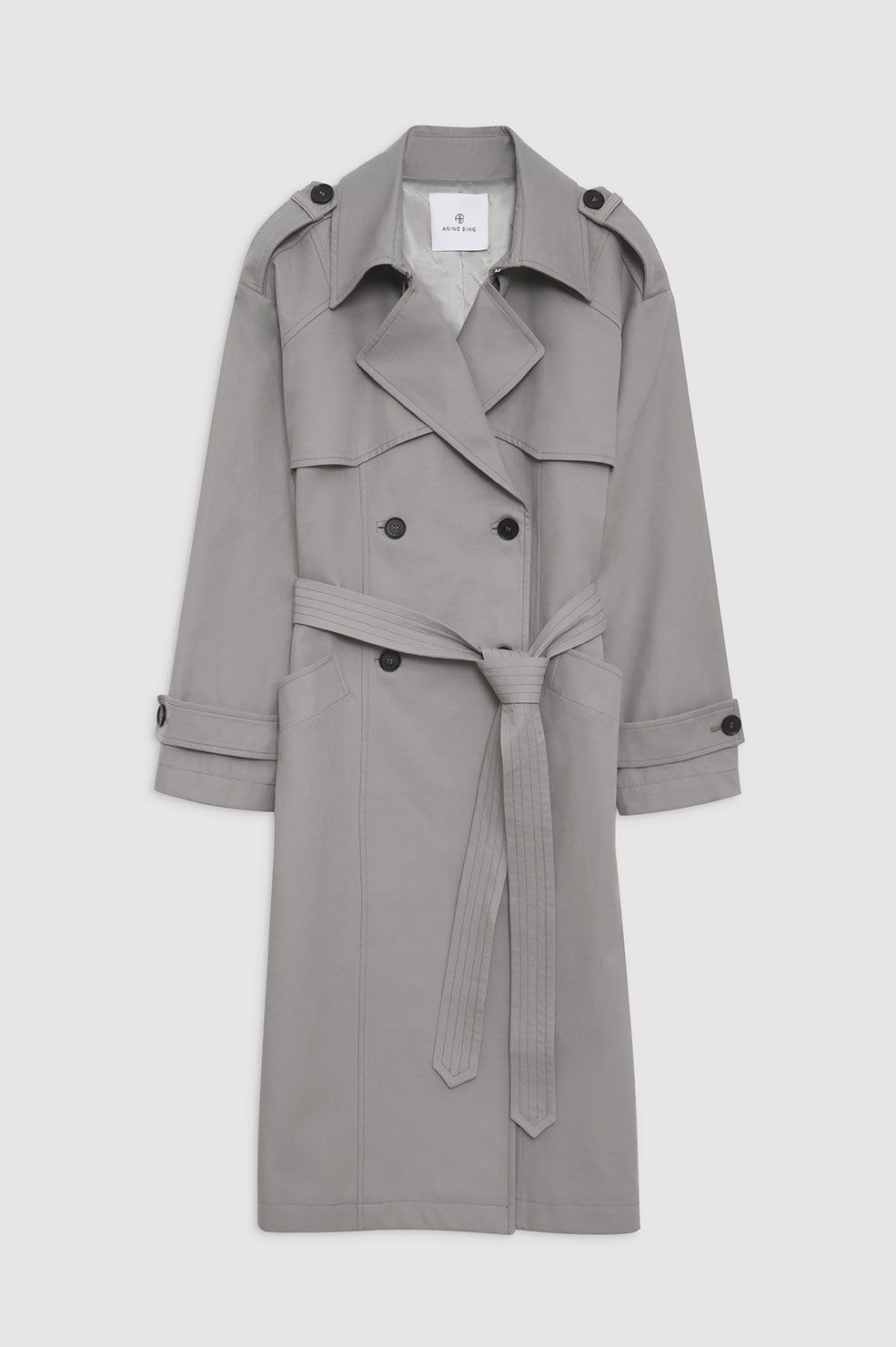 Finley Trench - Grey sold by Anine Bing product image thumbnail 3