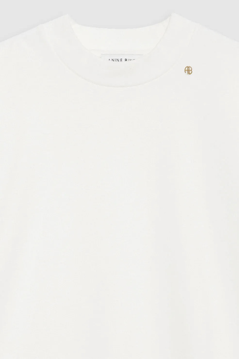 Auburn Tee - Ivory sold by Anine Bing product image thumbnail 4