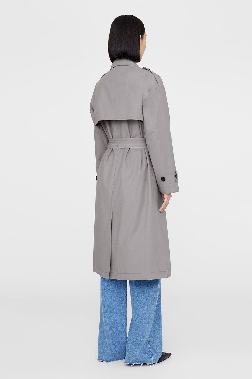 Finley Trench - Grey sold by Anine Bing product image thumbnail 2