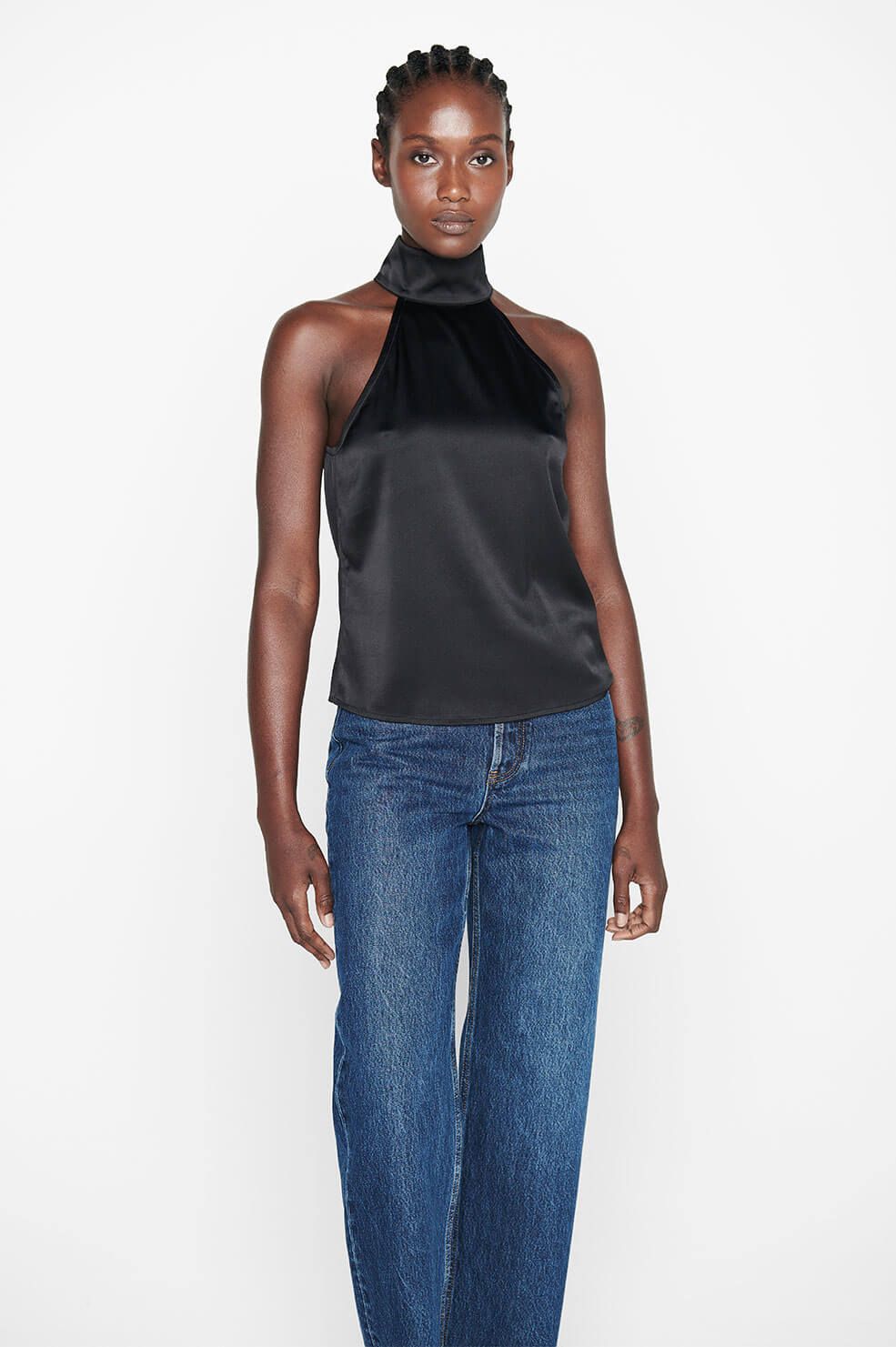 Sylvia Top - Black sold by Anine Bing