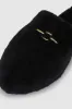 Shearling Mules - Black sold by Anine Bing
