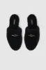 Shearling Mules - Black sold by Anine Bing