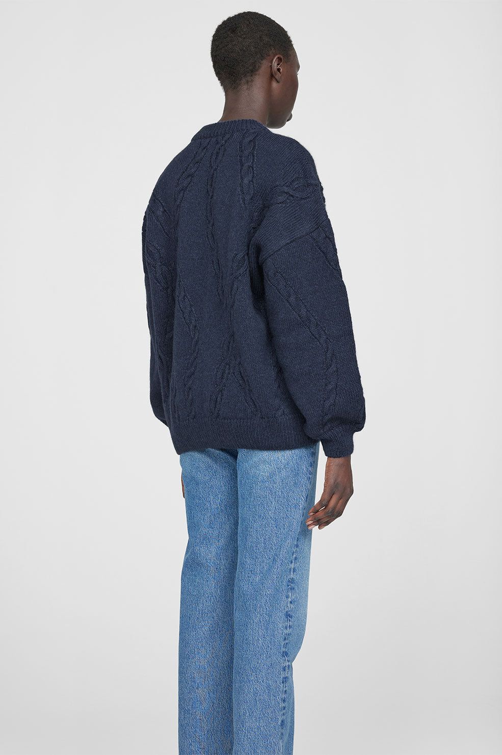 Mike Sweater - Midnight Navy sold by Anine Bing product image thumbnail 2