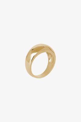 Dome Ring - 14k Gold sold by Anine Bing