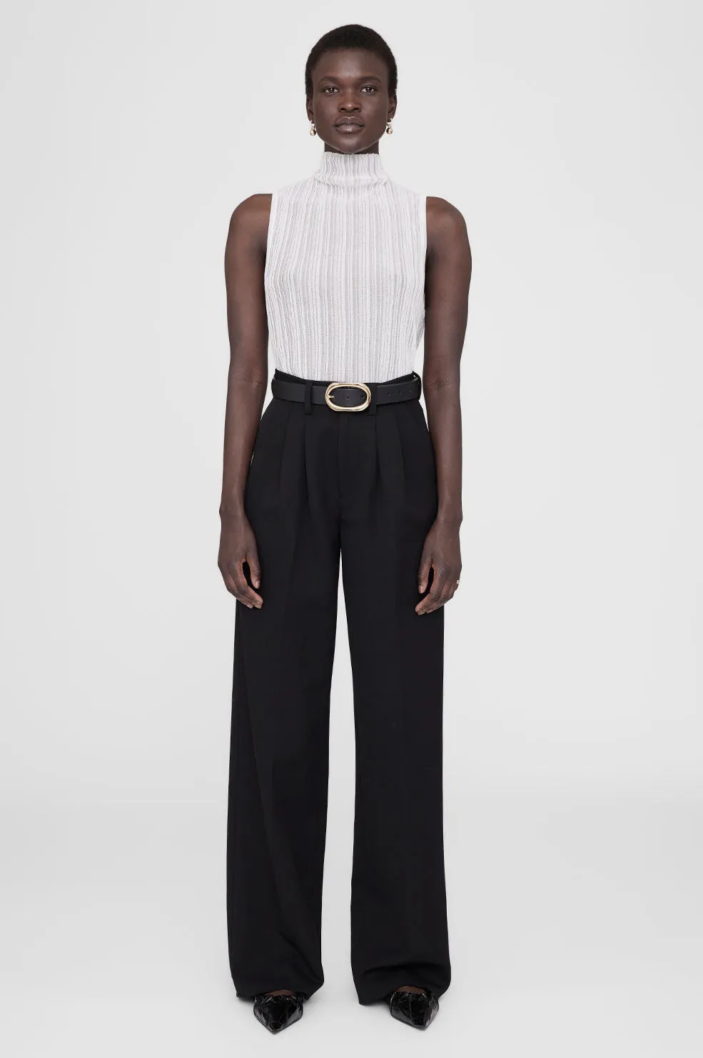 Harlow Top - Winter White sold by Anine Bing