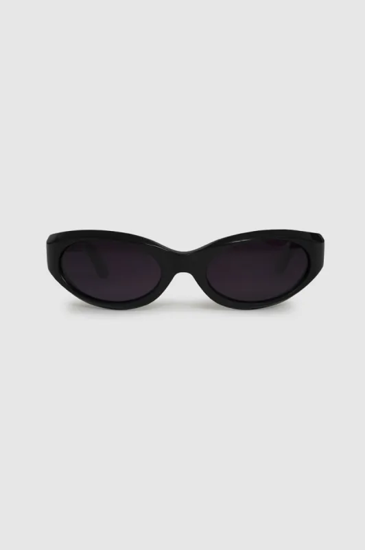 Berlin Sunglasses - Black sold by Anine Bing