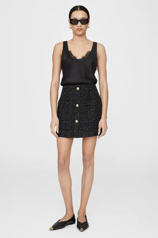 Lea Top - Black sold by Anine Bing