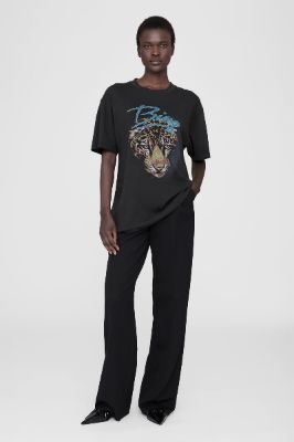トップス ANINE BING WALKER TEE SPOTTED LEOPARD T ANINE BING Walker Tee Spotted Leopard | Shopbop