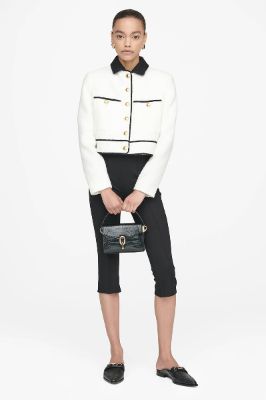 Jada Jacket - Ivory sold by Anine Bing