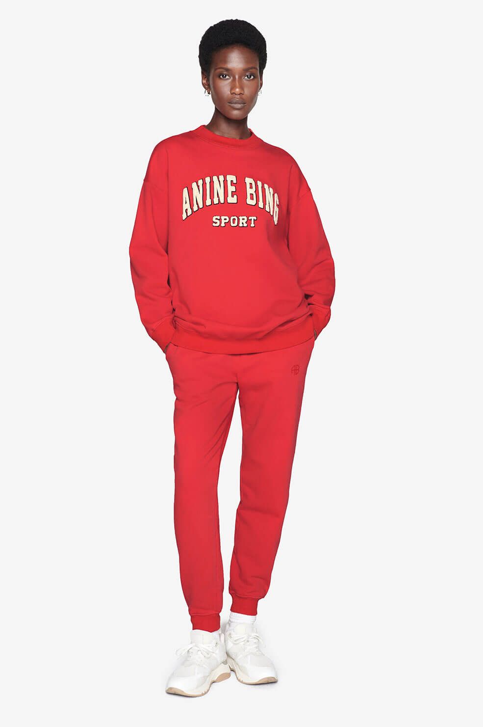 Tyler Jogger - Red sold by Anine Bing product image thumbnail 5