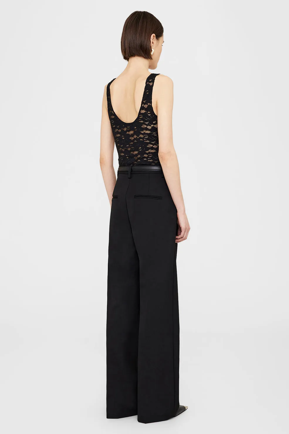 Alysha Bodysuit - Black Floral sold by Anine Bing product image thumbnail 2