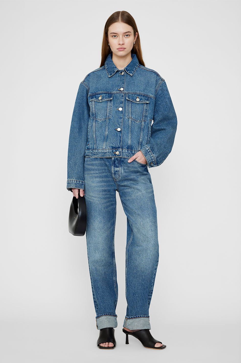 Hoxton Mules - Black sold by Anine Bing product image thumbnail 2