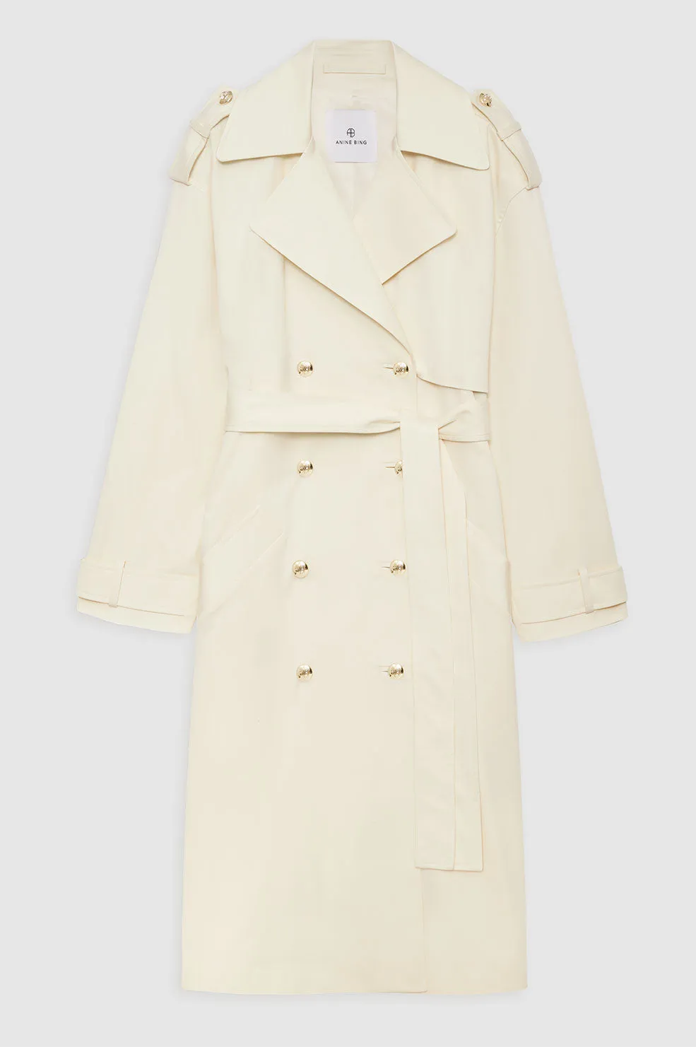 Layton Trench - Cream sold by Anine Bing product image thumbnail 3