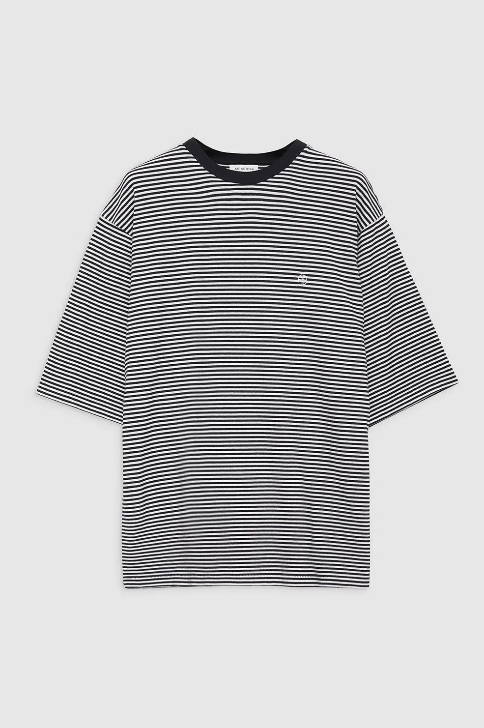 Bo Tee - Black And White Stripe sold by Anine Bing product image thumbnail 3