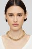 Chunky Double Chain Necklace - 14k Gold sold by Anine Bing