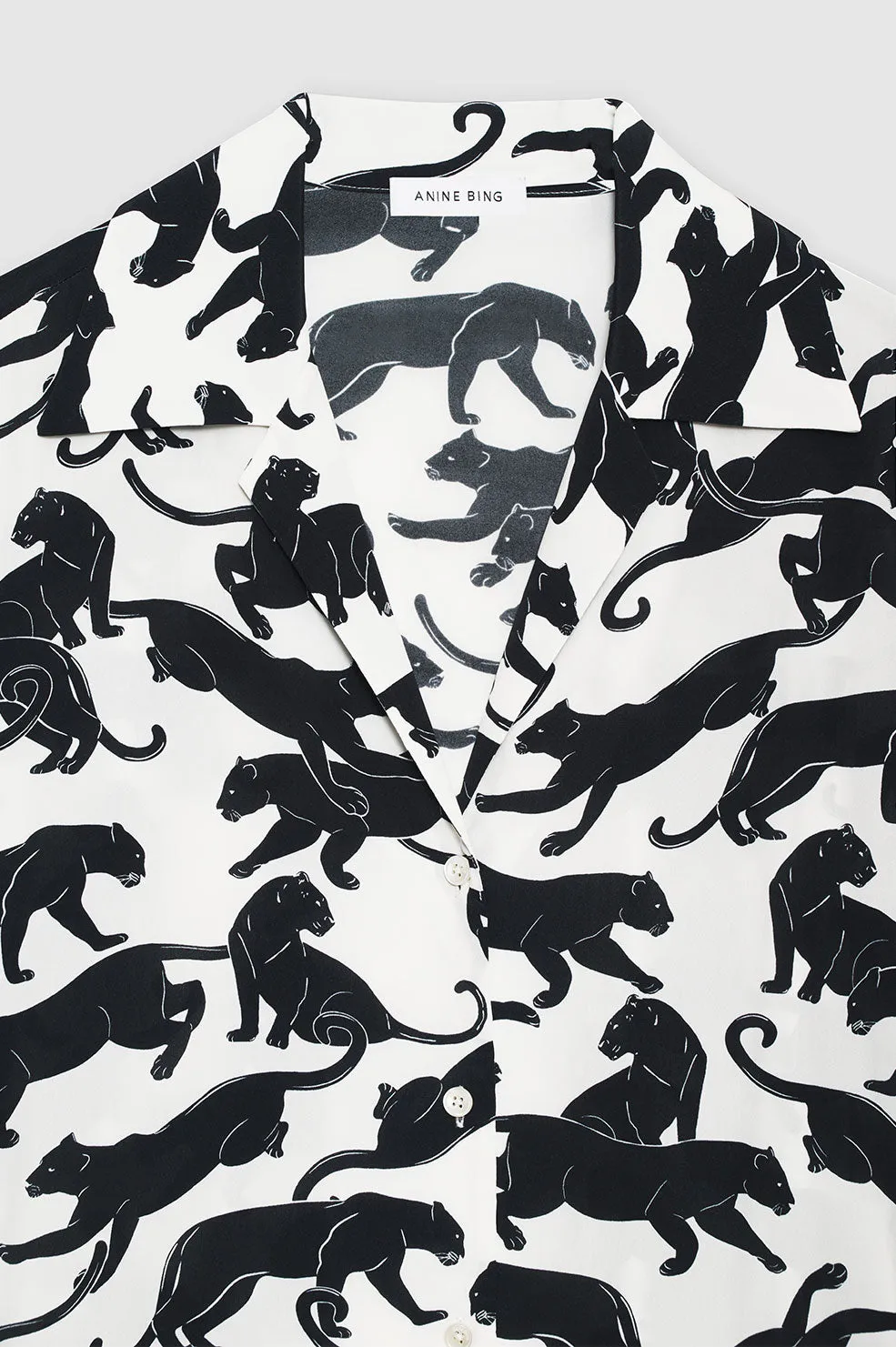 Mylah Shirt - Panther Print sold by Anine Bing product image thumbnail 4
