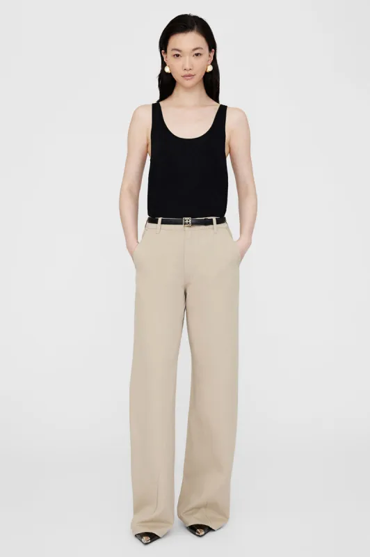 Briley Pant - Oatmeal sold by Anine Bing
