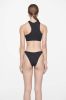 Bea Bikini Top - Black Monogram Print sold by Anine Bing