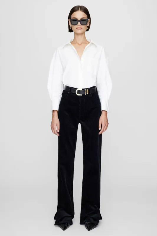 Roy Pant - Black Corduroy sold by Anine Bing