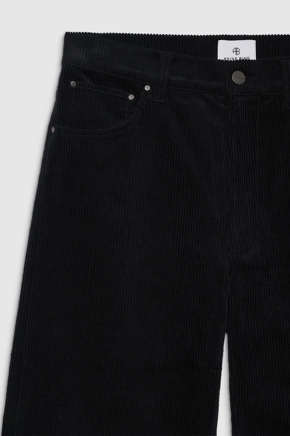 Roy Pant - Black Corduroy sold by Anine Bing product image thumbnail 4