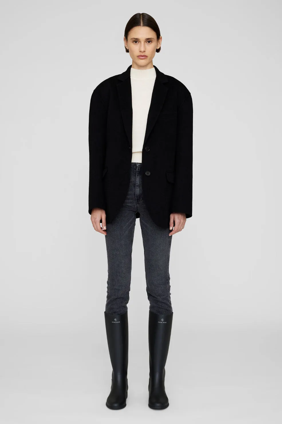 Kari Rain Boots - Black sold by Anine Bing product image thumbnail 2