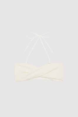 Rosa Bikini Top - Cream sold by Anine Bing