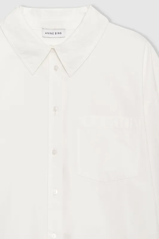 Mika Shirt - White sold by Anine Bing