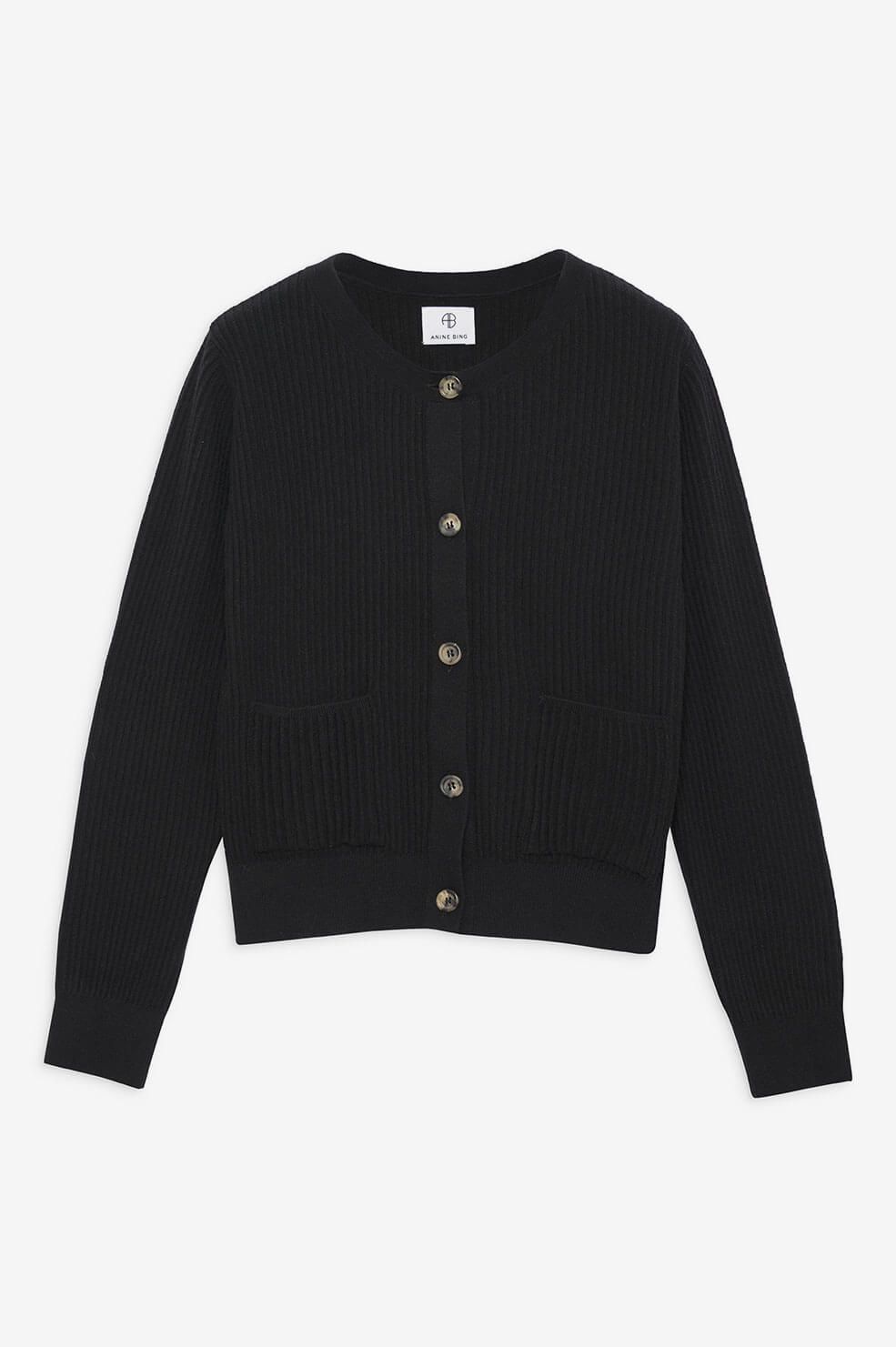 Elm Cardigan - Black sold by Anine Bing product image thumbnail 5