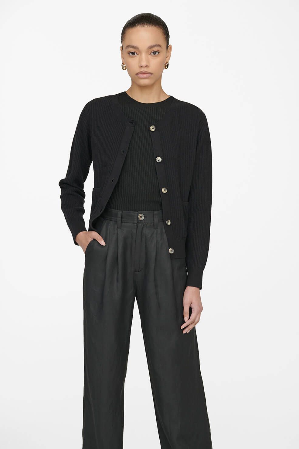 Elm Cardigan - Black sold by Anine Bing product image thumbnail 2