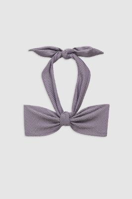 Reeve Bikini Top - Violet sold by Anine Bing