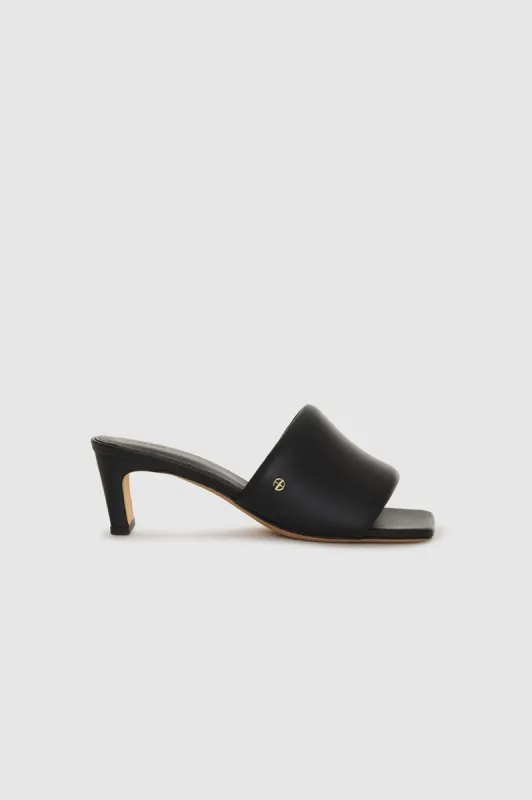 Skyler Sandals - Black sold by Anine Bing