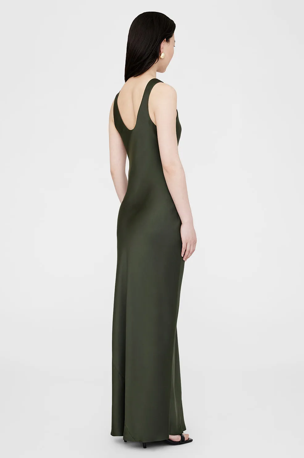 Camille Dress - Dark Olive sold by Anine Bing product image thumbnail 2