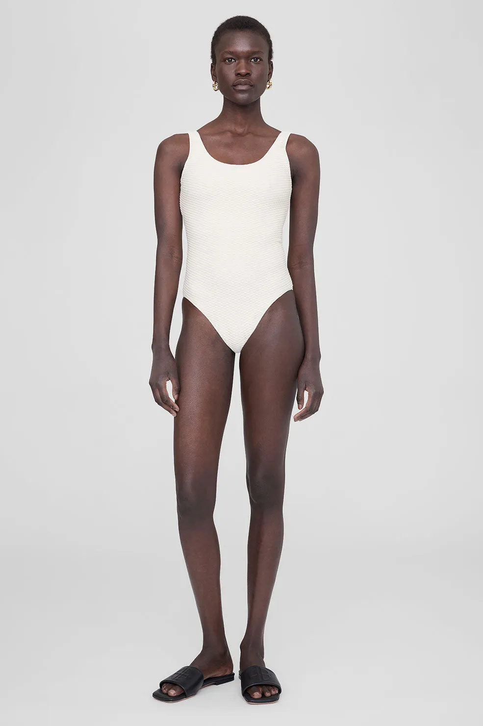 Jace One Piece - Cream sold by Anine Bing product image thumbnail 2