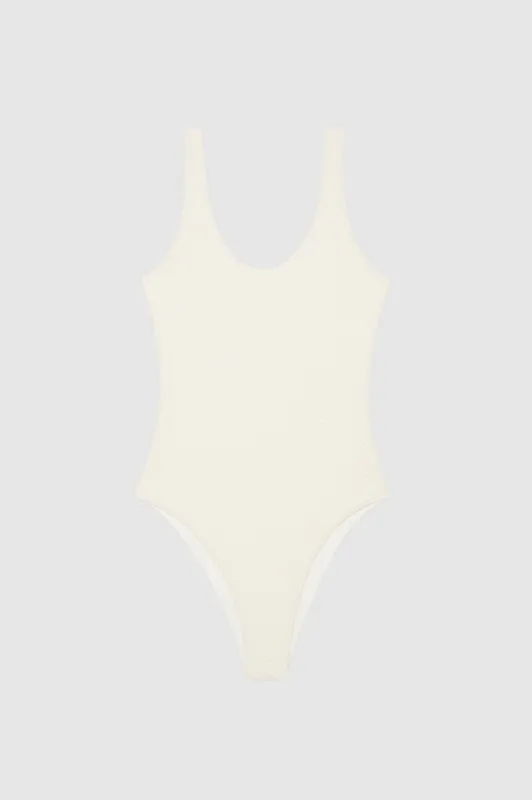 Jace One Piece - Cream sold by Anine Bing