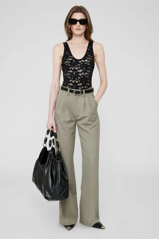 Carrie Pant - Green Khaki sold by Anine Bing