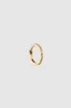 Small Diamond Hoop - 14k Gold sold by Anine Bing