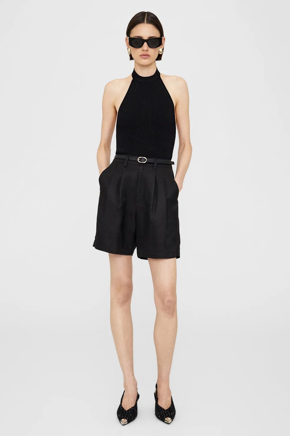 Riley Sweater - Black sold by Anine Bing