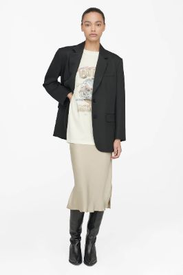 Lili Tee Biker - Cream sold by Anine Bing
