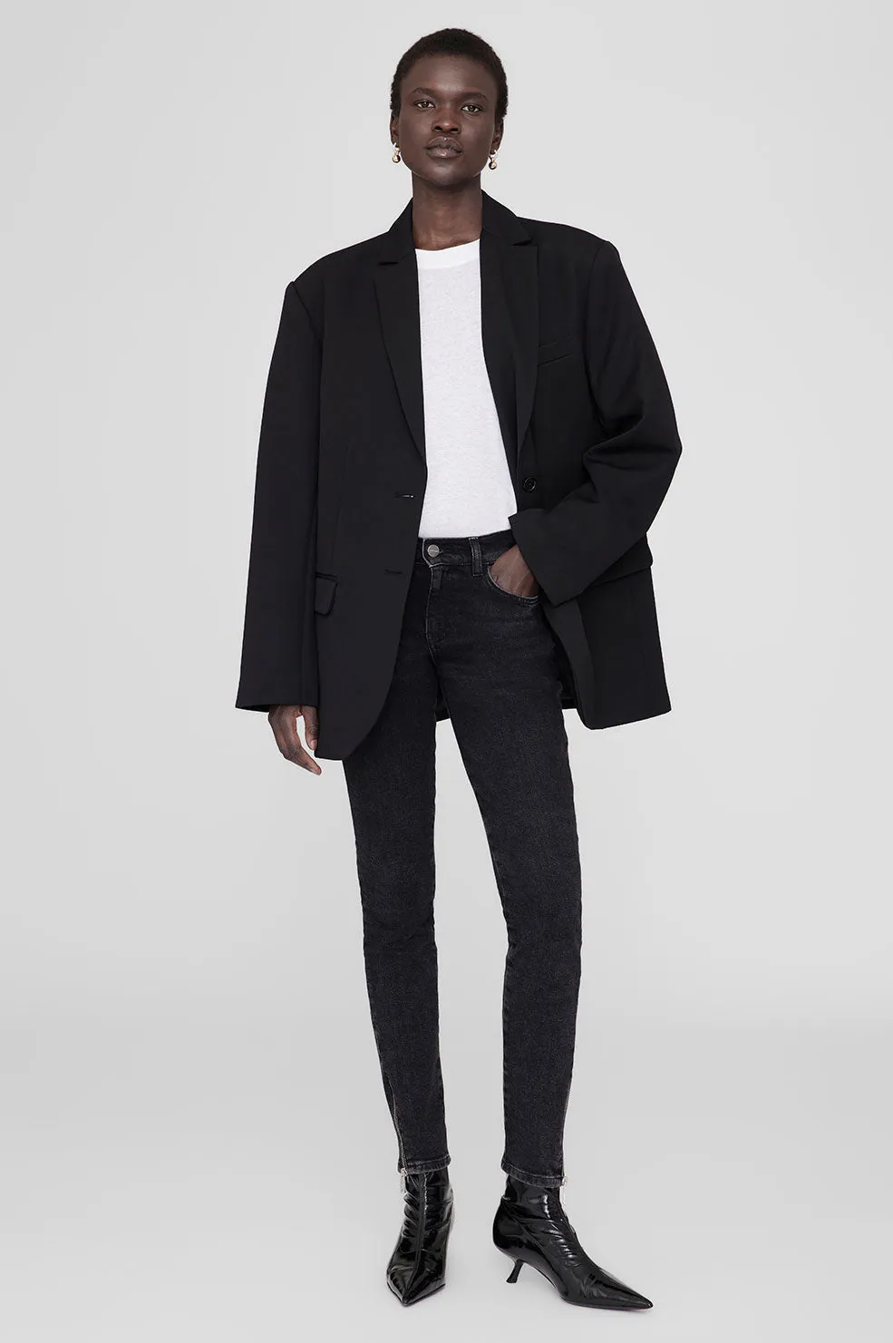 Jax Jean - Smoke Black sold by Anine Bing product image thumbnail 5