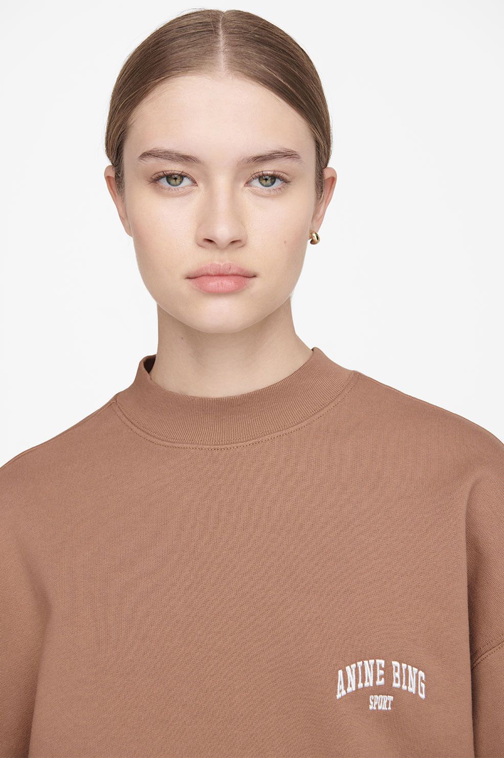 Phoenix Sweatshirt - Camel sold by Anine Bing product image thumbnail 2