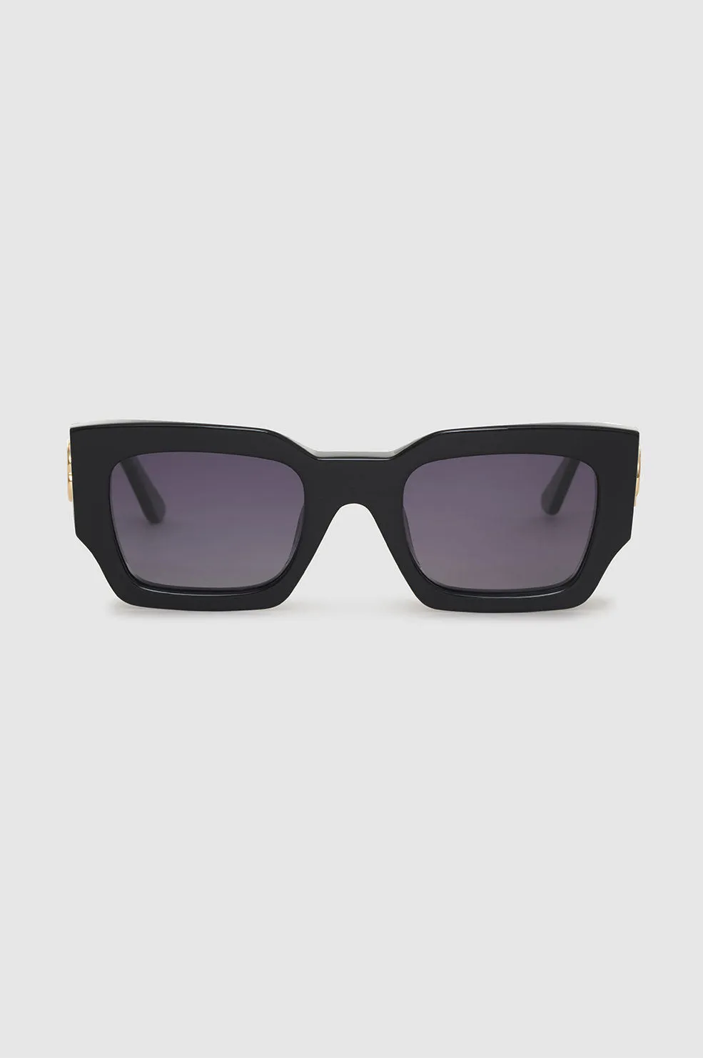 Indio Sunglasses Monogram - Black sold by Anine Bing