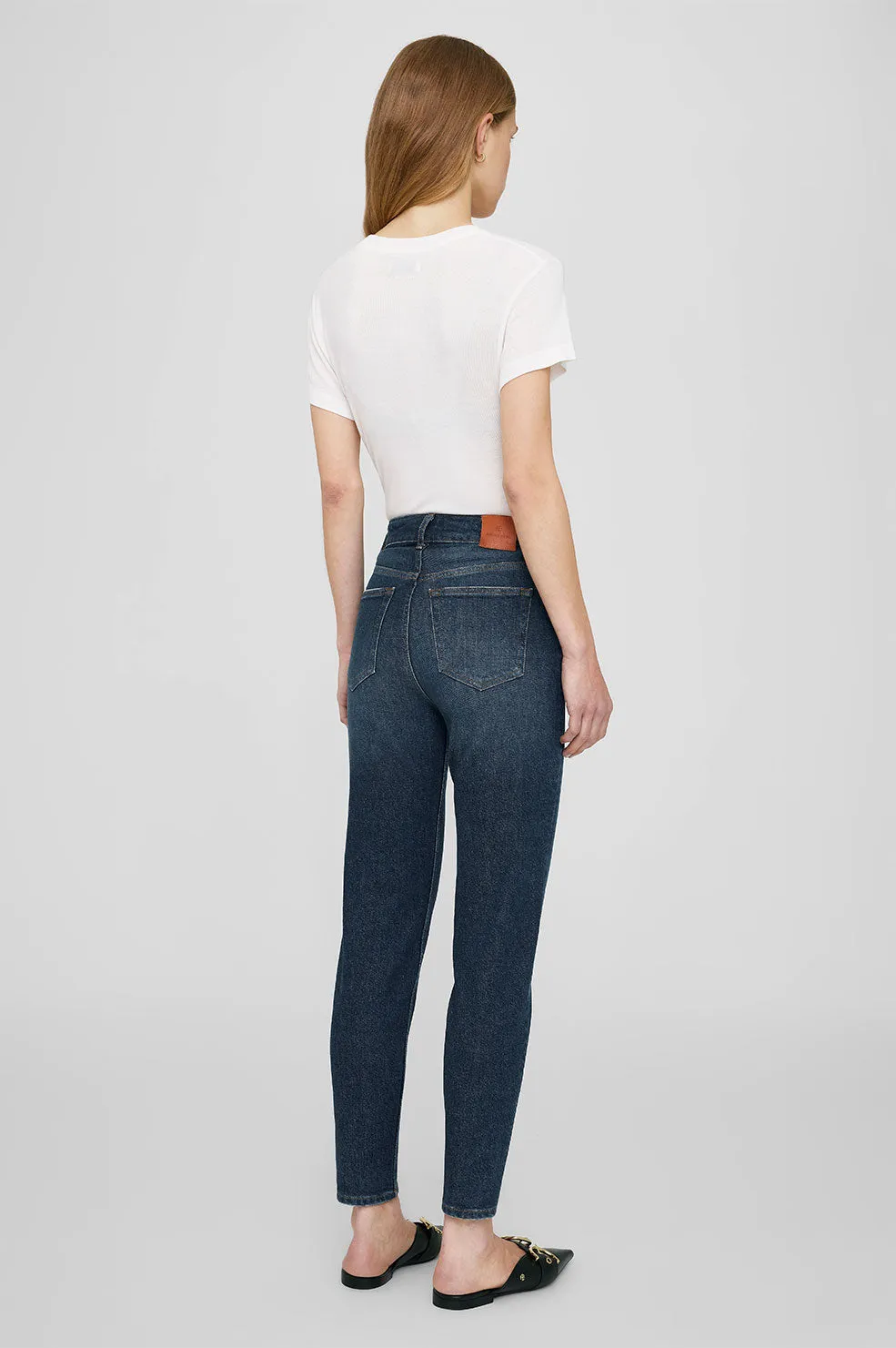 Amani Tee - Off White Cashmere Blend sold by Anine Bing product image thumbnail 2