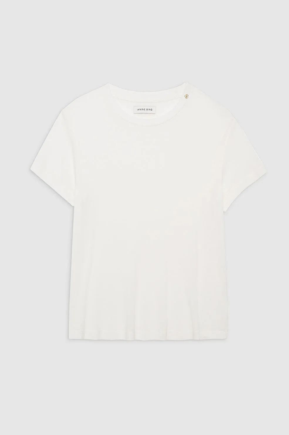 Amani Tee - Off White Cashmere Blend sold by Anine Bing product image thumbnail 3