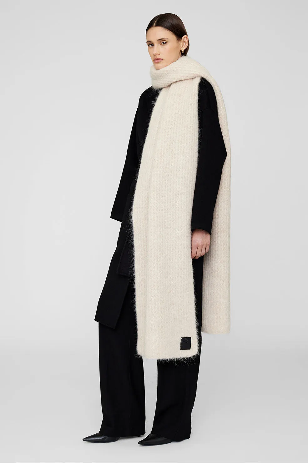 Emmett Scarf - Oatmeal sold by Anine Bing product image thumbnail 2